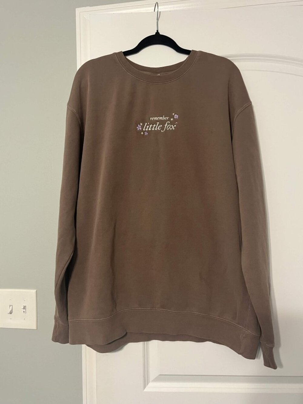 Enchanted Oddities The Ballad of the Archer and the Fox OUABH Pullover - Size XL